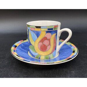 Interiors Fantasia Demitasse Cup & Saucer PTS International